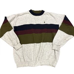 VTG Knights of the Round Table Color Block Sweater Men’s XL
